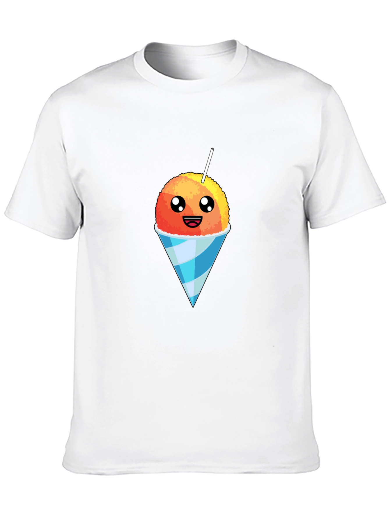 Snow Cone Graphic Tee - Sweet Treat Design