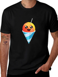 Snow Cone Graphic Tee - Sweet Treat Design