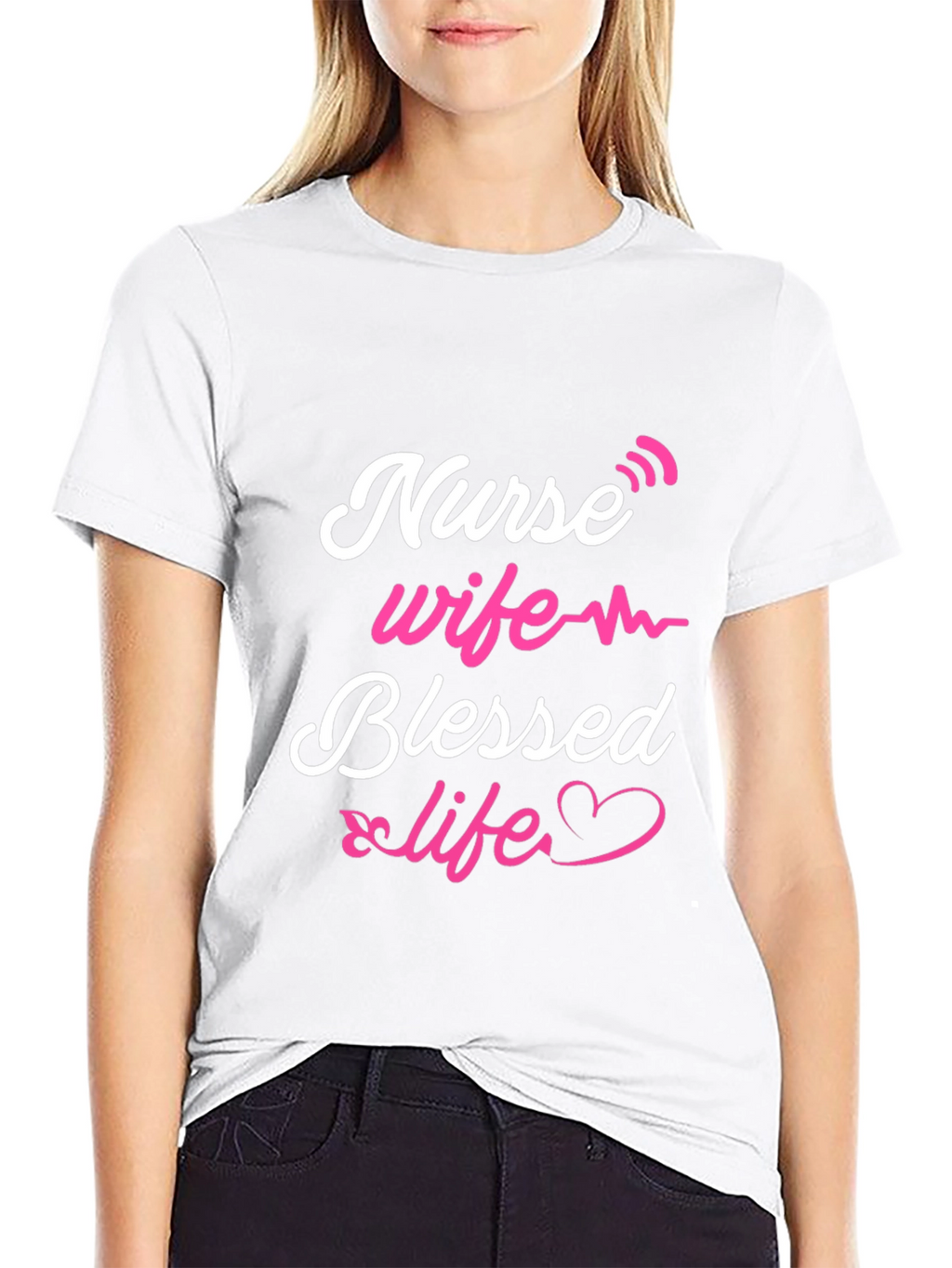 Nurse Wife Blessed Life T-Shirt