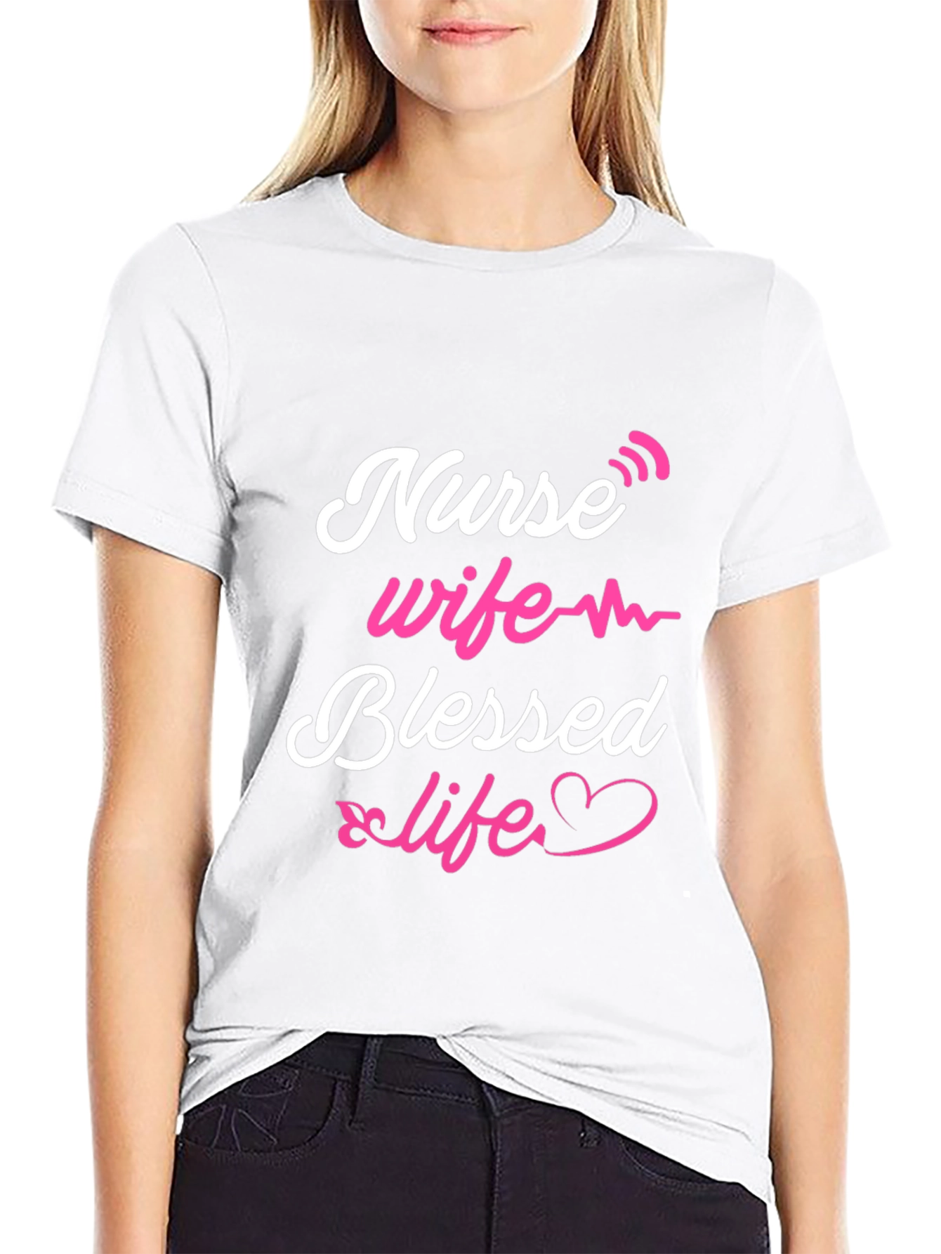 Nurse Wife Blessed Life T-Shirt
