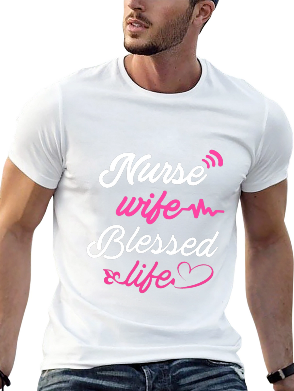 Nurse Wife Blessed Life T-Shirt