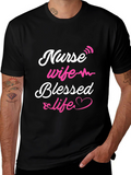 Nurse Wife Blessed Life T-Shirt