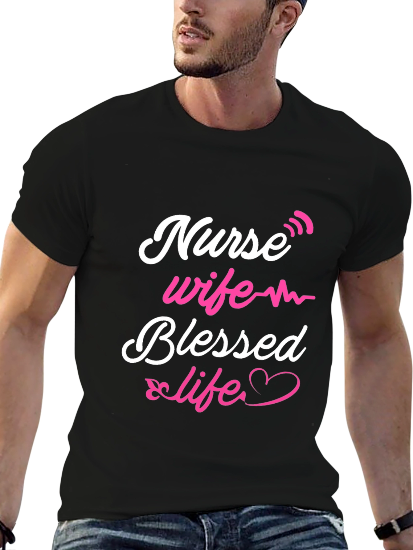 Nurse Wife Blessed Life T-Shirt