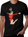 Gymnast T-Shirt: Sporty Graphic Tee