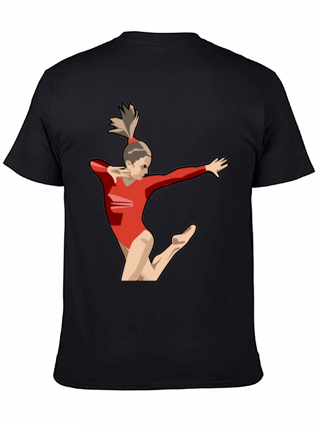 Gymnast T-Shirt: Sporty Graphic Tee