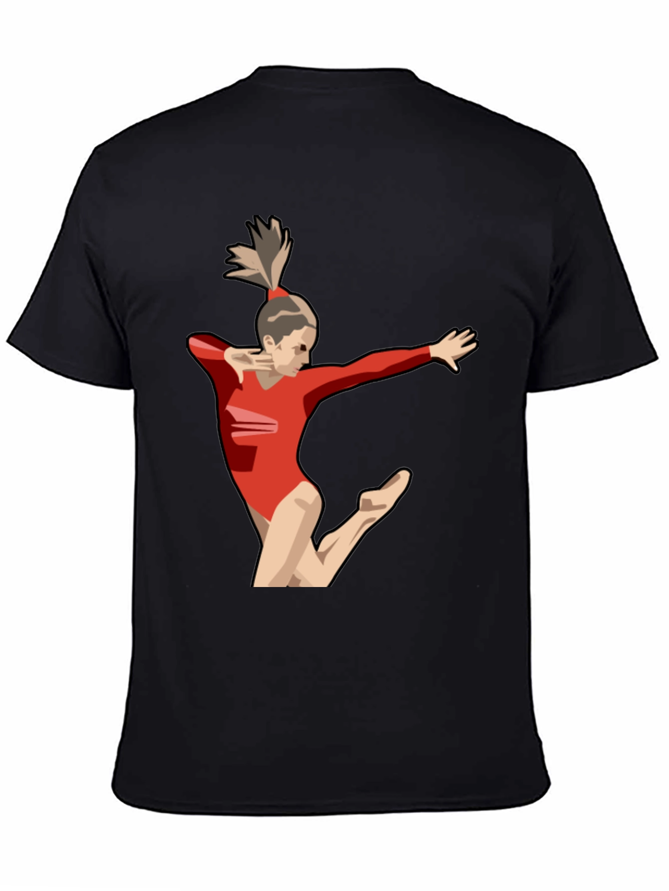Gymnast T-Shirt: Sporty Graphic Tee