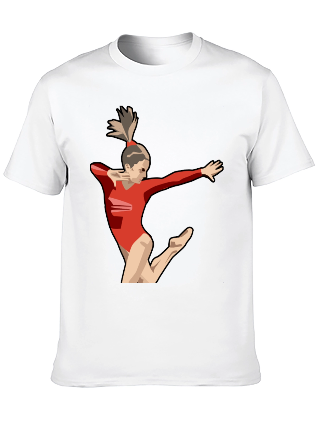 Gymnast T-Shirt: Sporty Graphic Tee