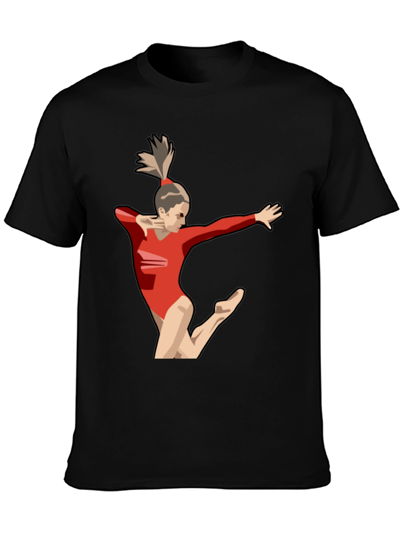 Gymnast T-Shirt: Sporty Graphic Tee