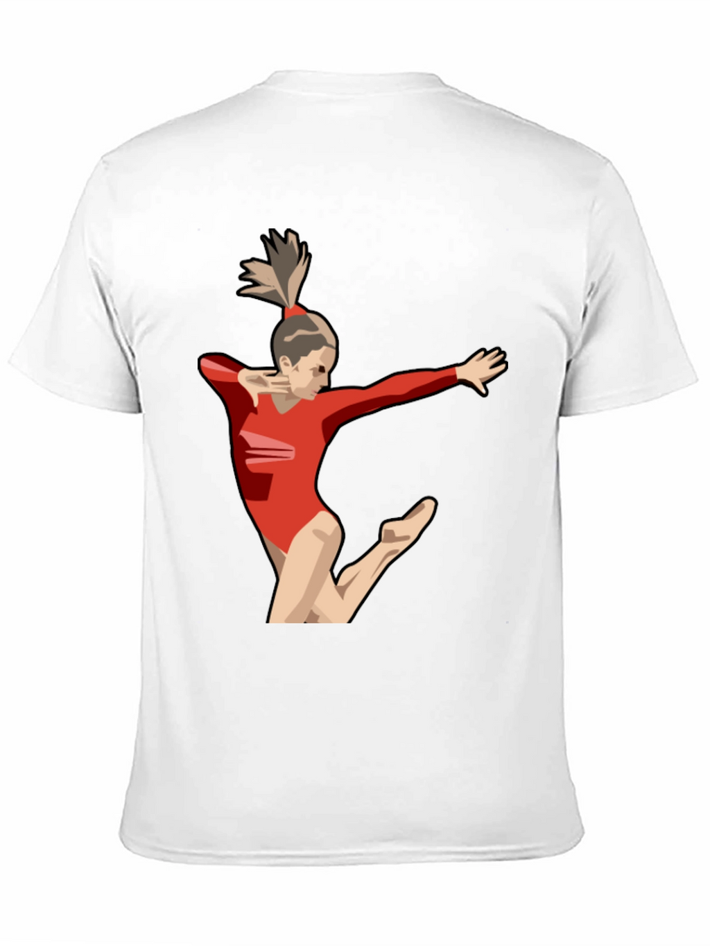 Gymnast T-Shirt: Sporty Graphic Tee