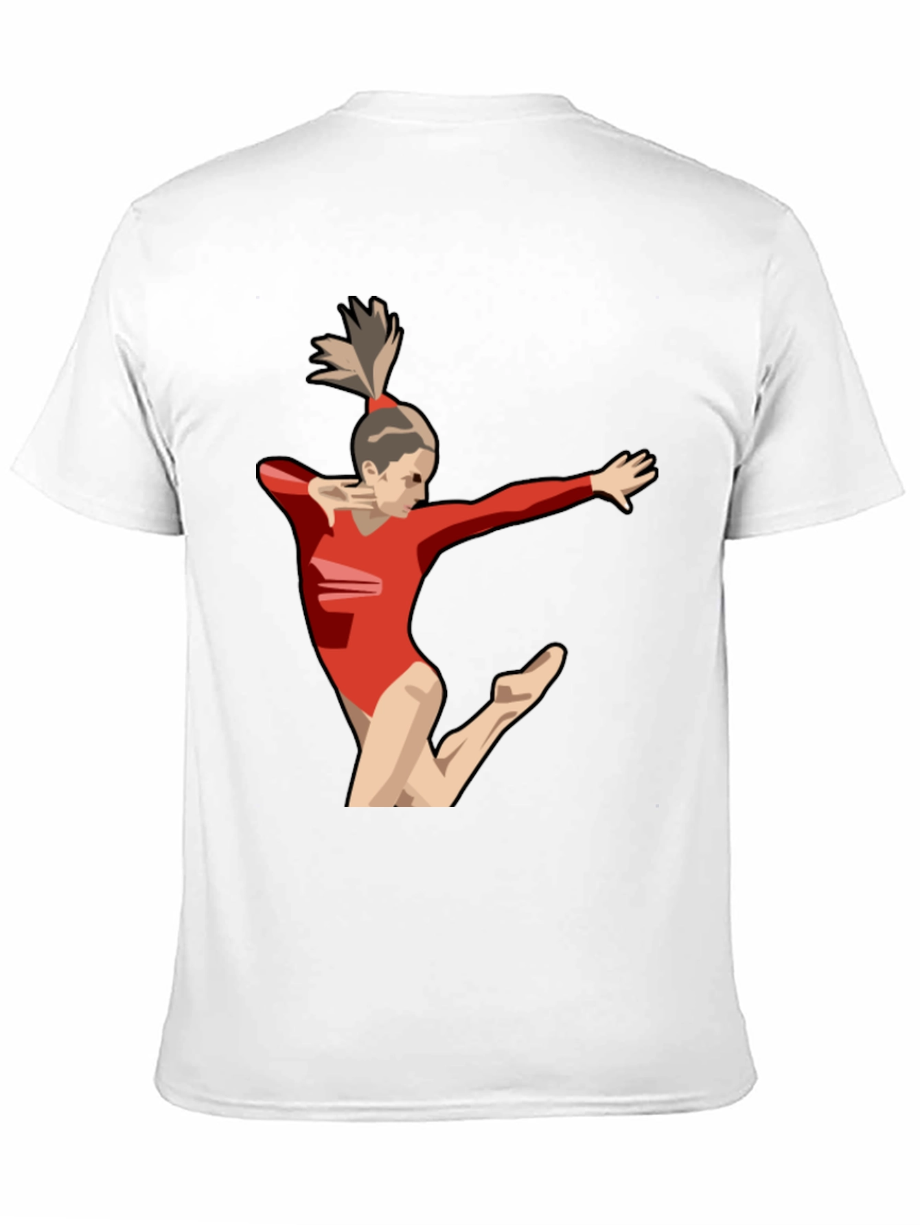 Gymnast T-Shirt: Sporty Graphic Tee