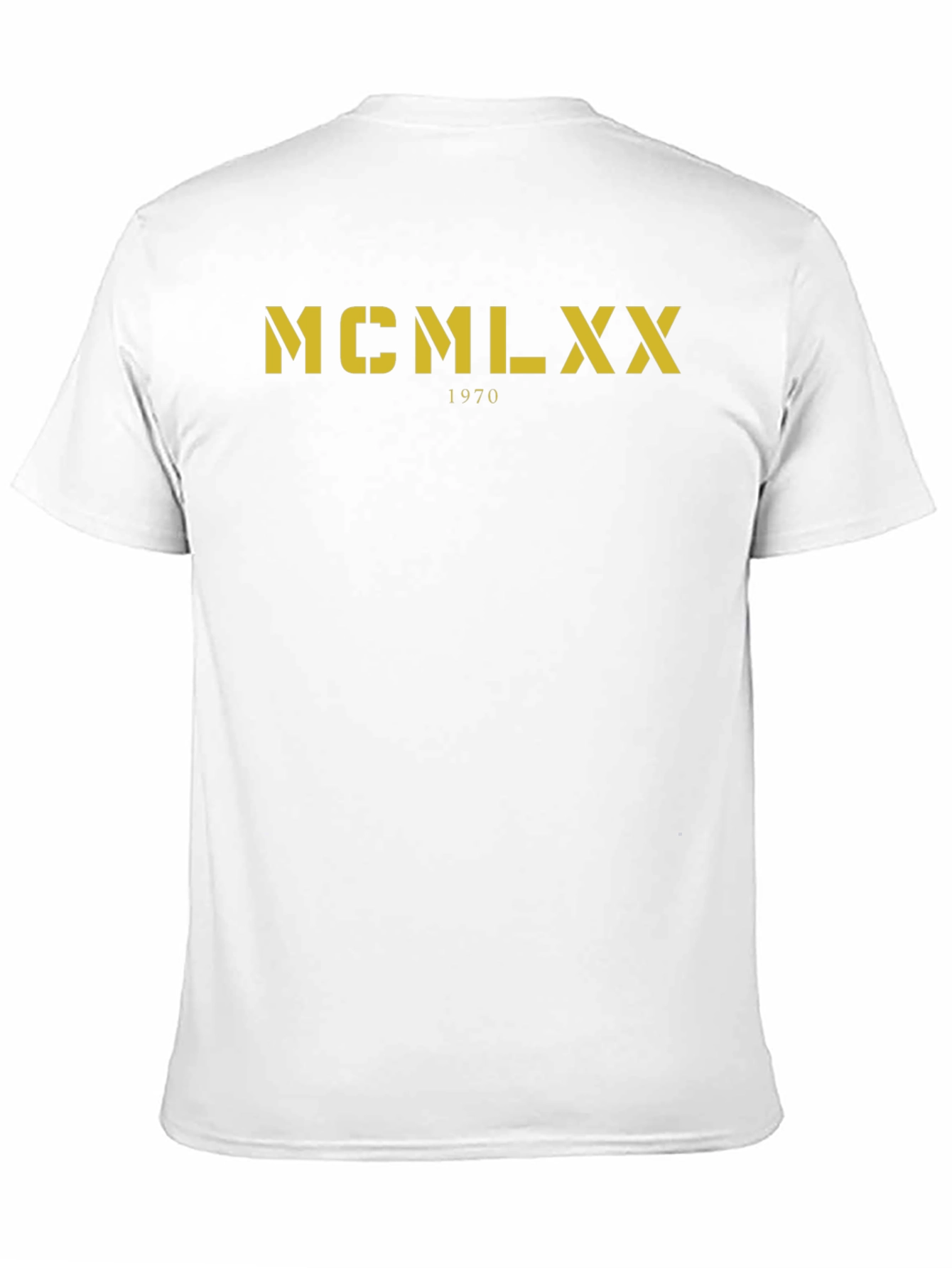 MCMMLXX 1970 Graphic Tee - Vintage Style