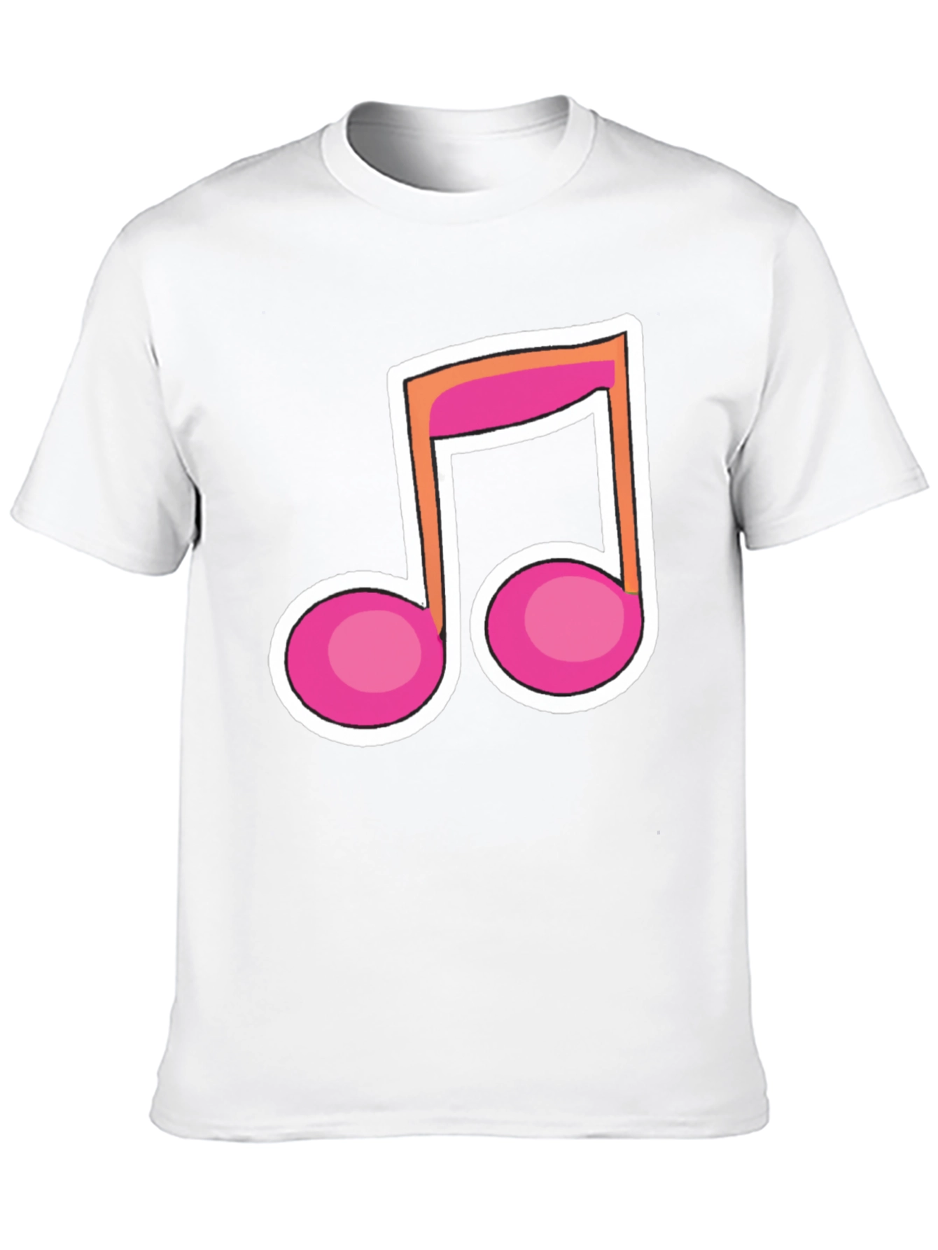 Musical Note Graphic T-Shirt