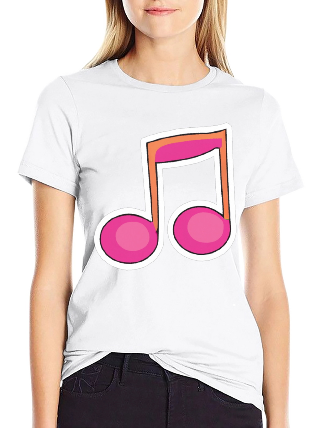 Musical Note Graphic T-Shirt
