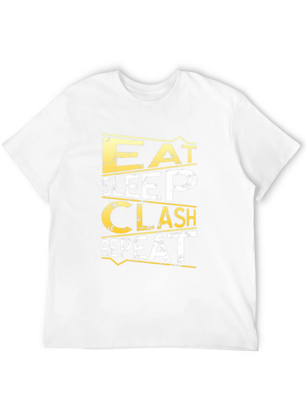 Eat Sleep Clash Repeat Graphic T-Shirt