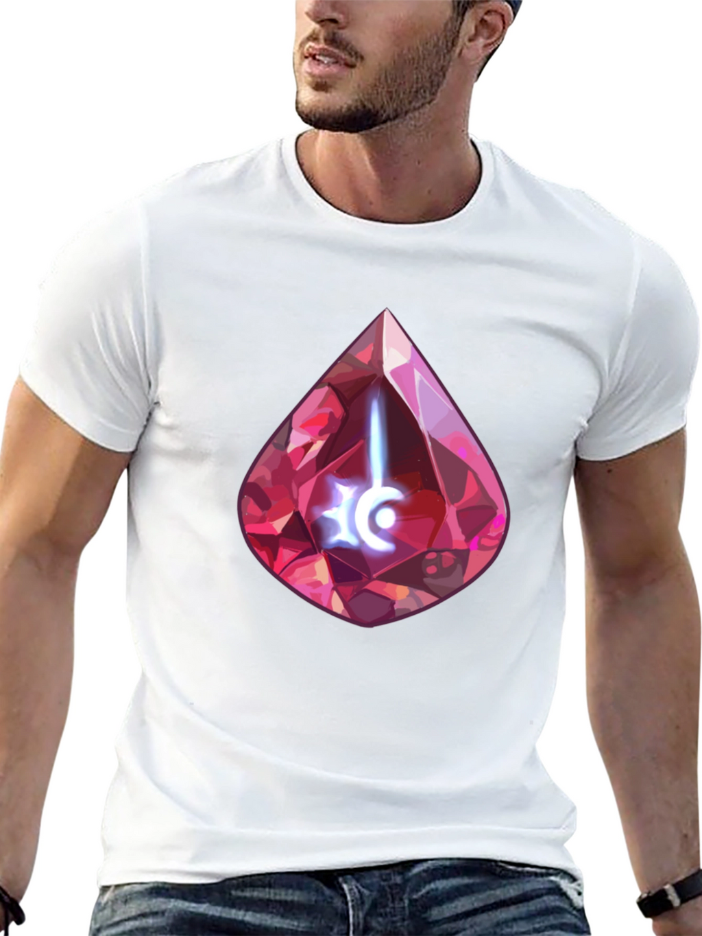 Crystal Emblem Black T-Shirt