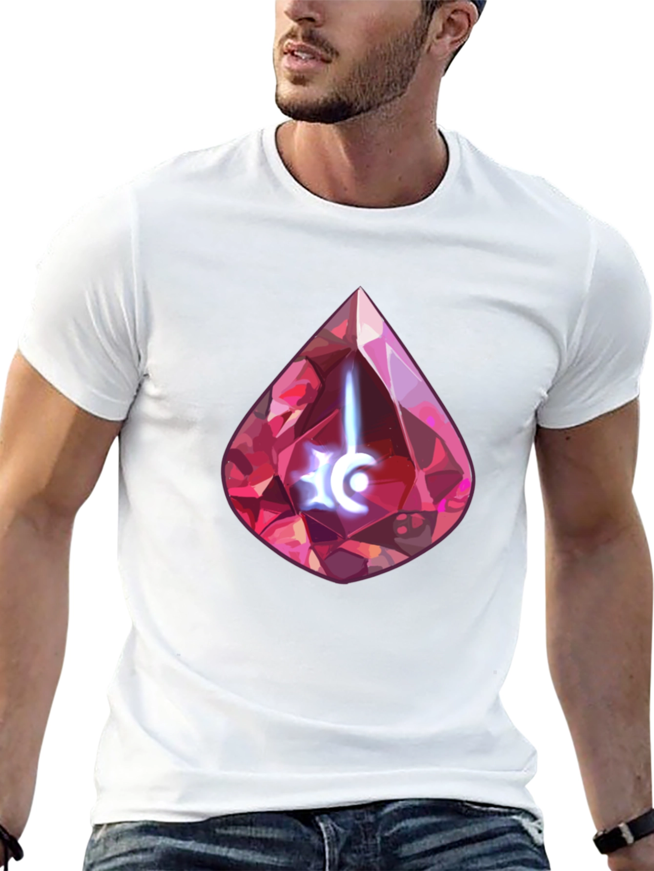 Crystal Emblem Black T-Shirt