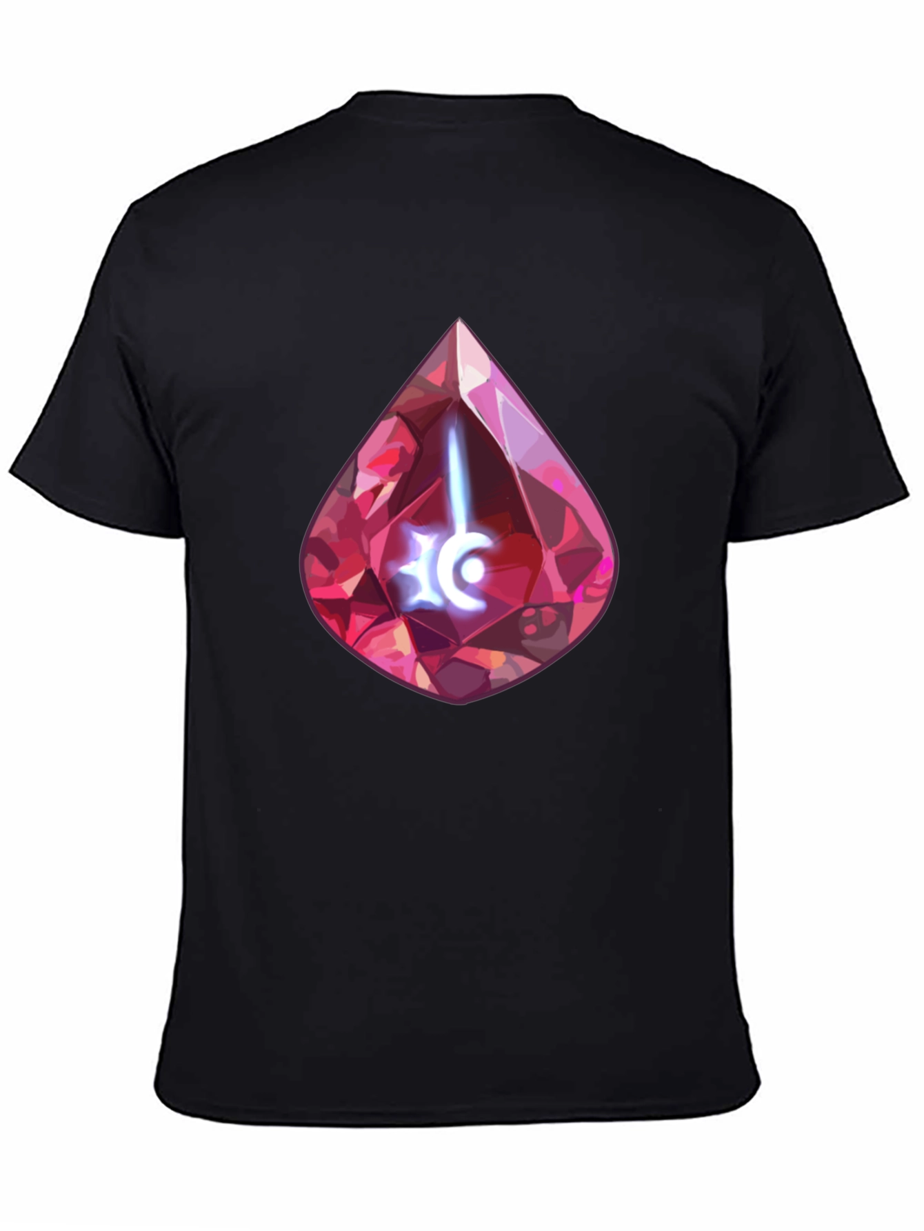 Crystal Emblem Black T-Shirt