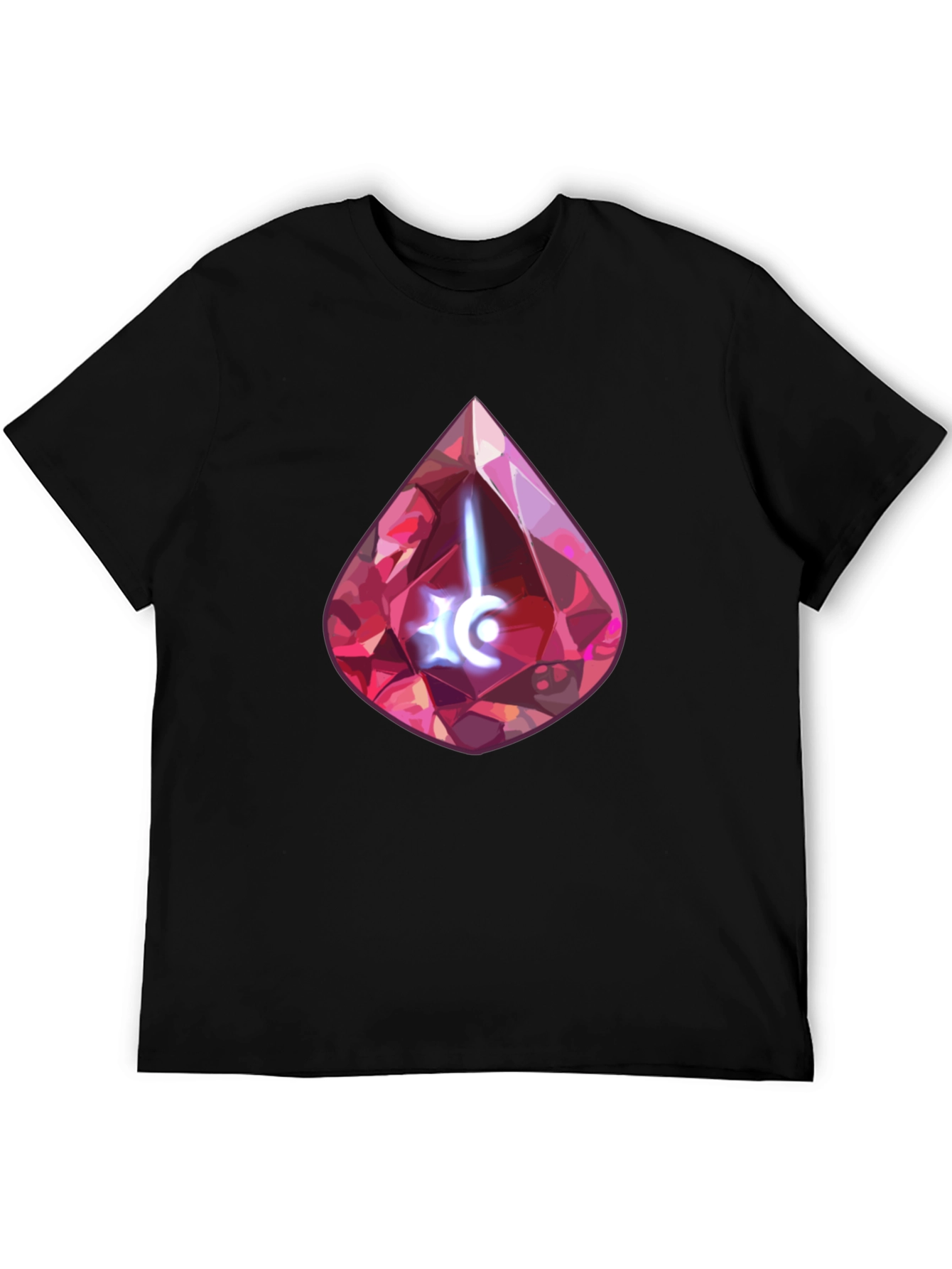 Crystal Emblem Black T-Shirt