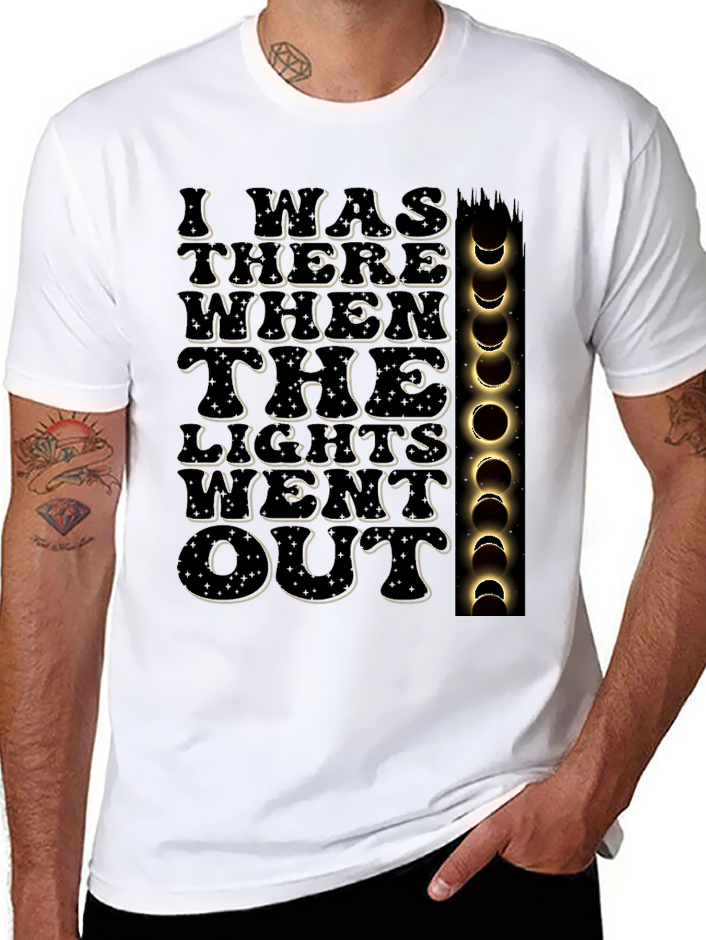 Eclipse Lights Out Graphic T-Shirt
