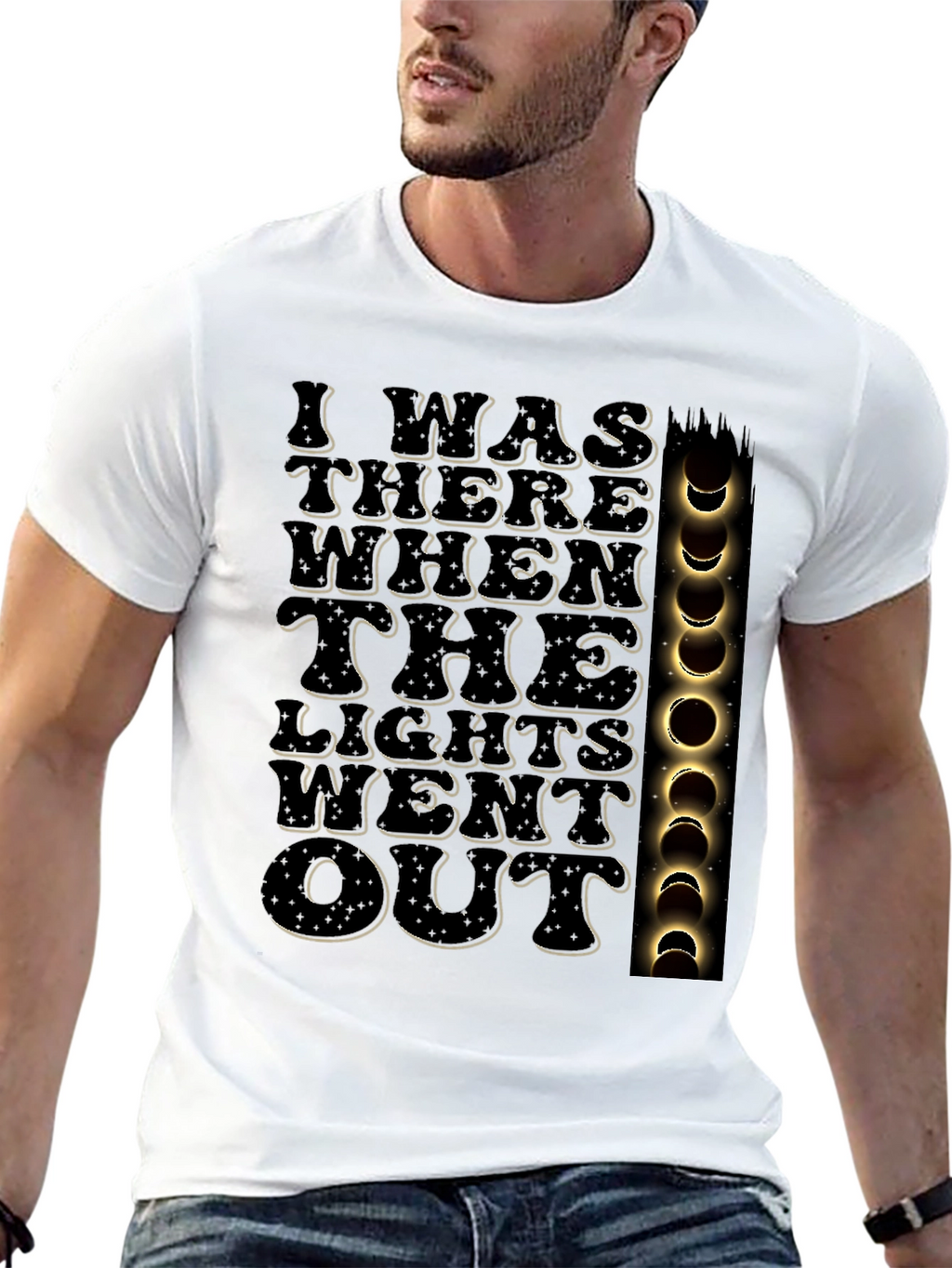 Eclipse Lights Out Graphic T-Shirt
