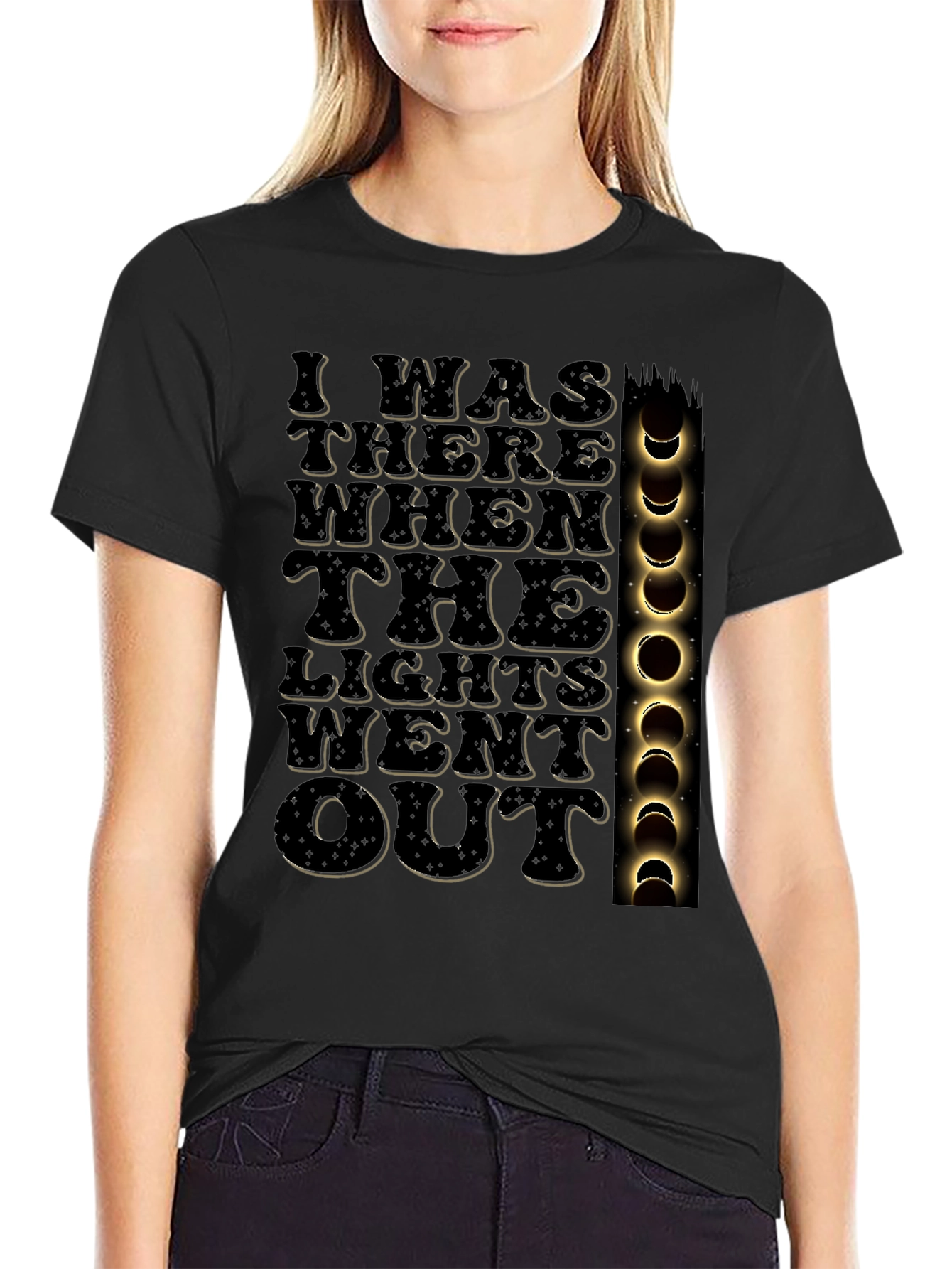 Eclipse Lights Out Graphic T-Shirt