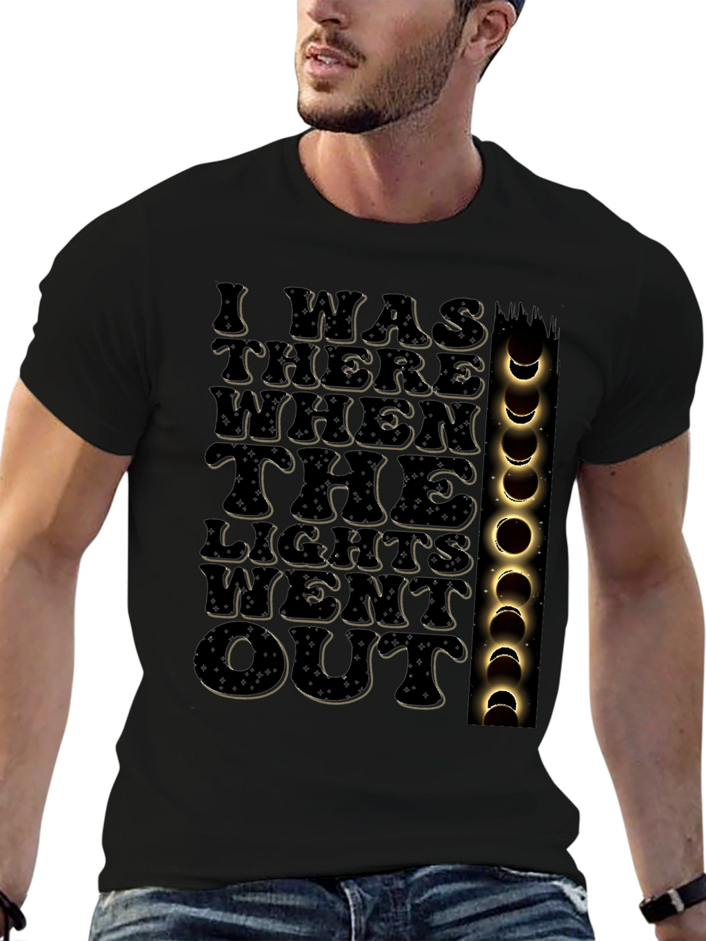 Eclipse Lights Out Graphic T-Shirt