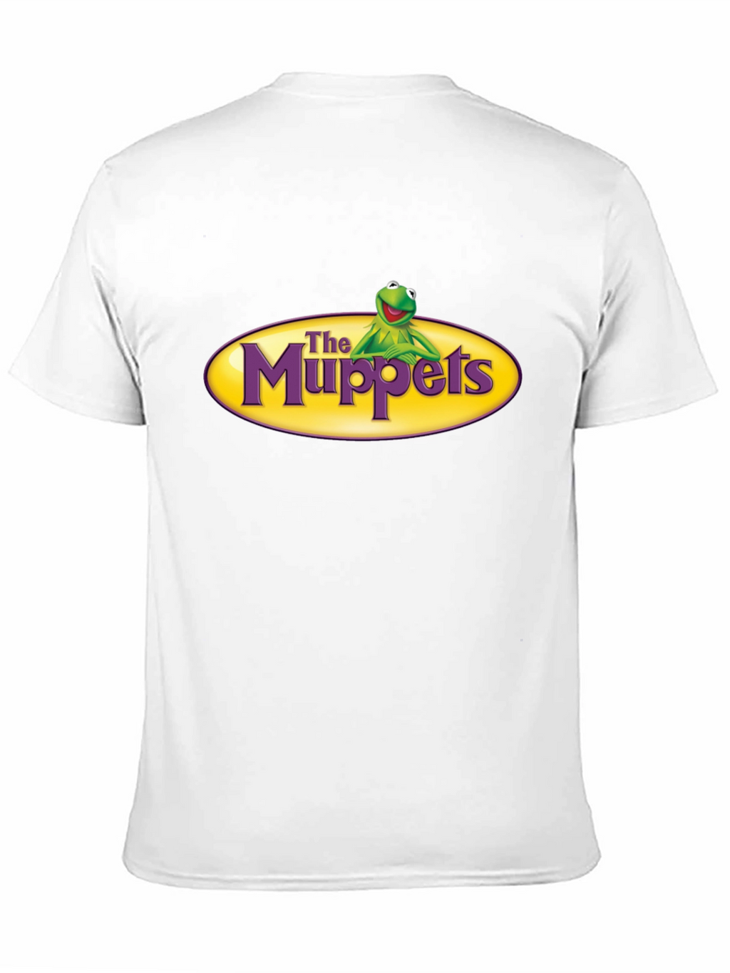 The Muppets Kermit Logo Black T-Shirt