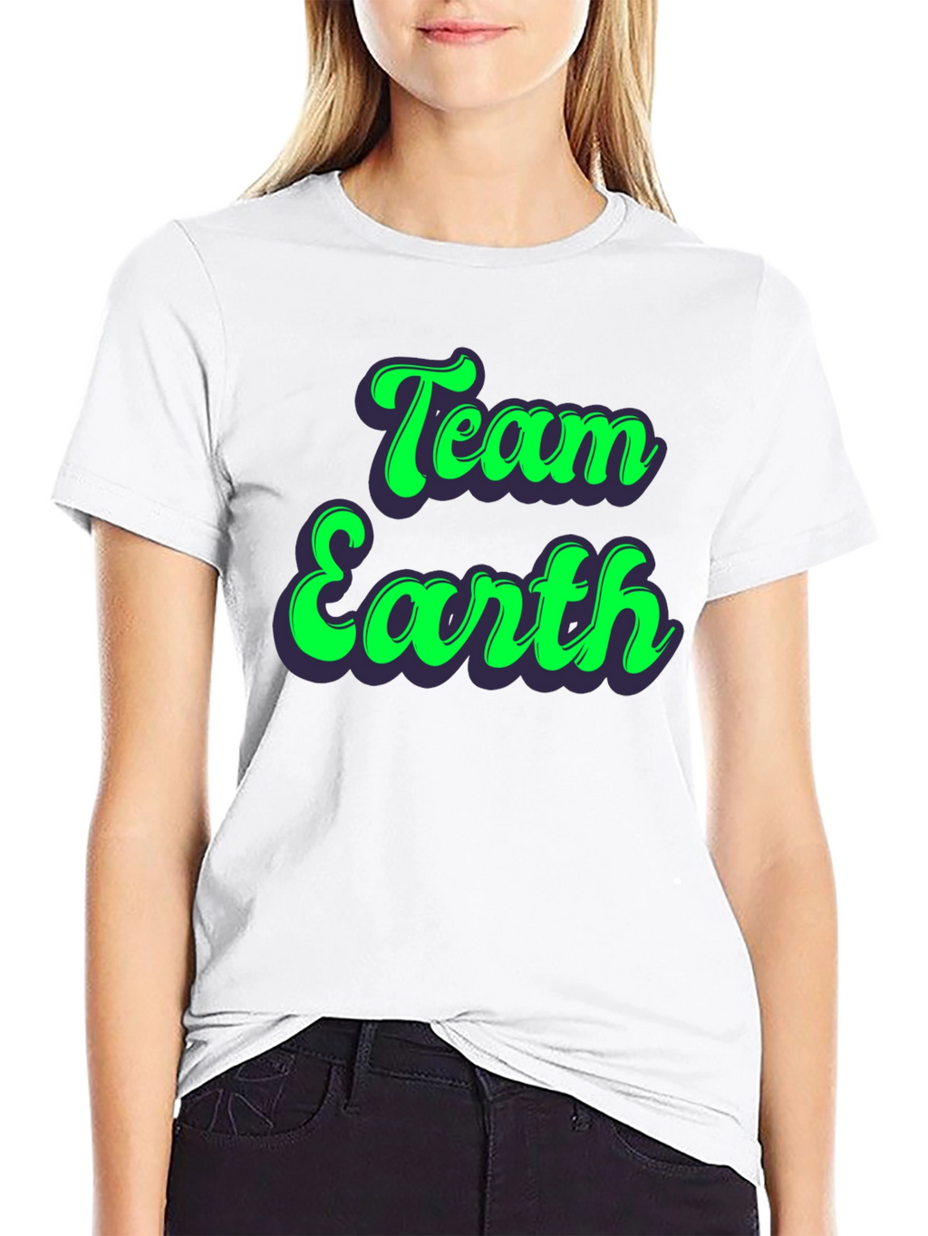 Team Earth Graphic Tee - Environmental Awareness