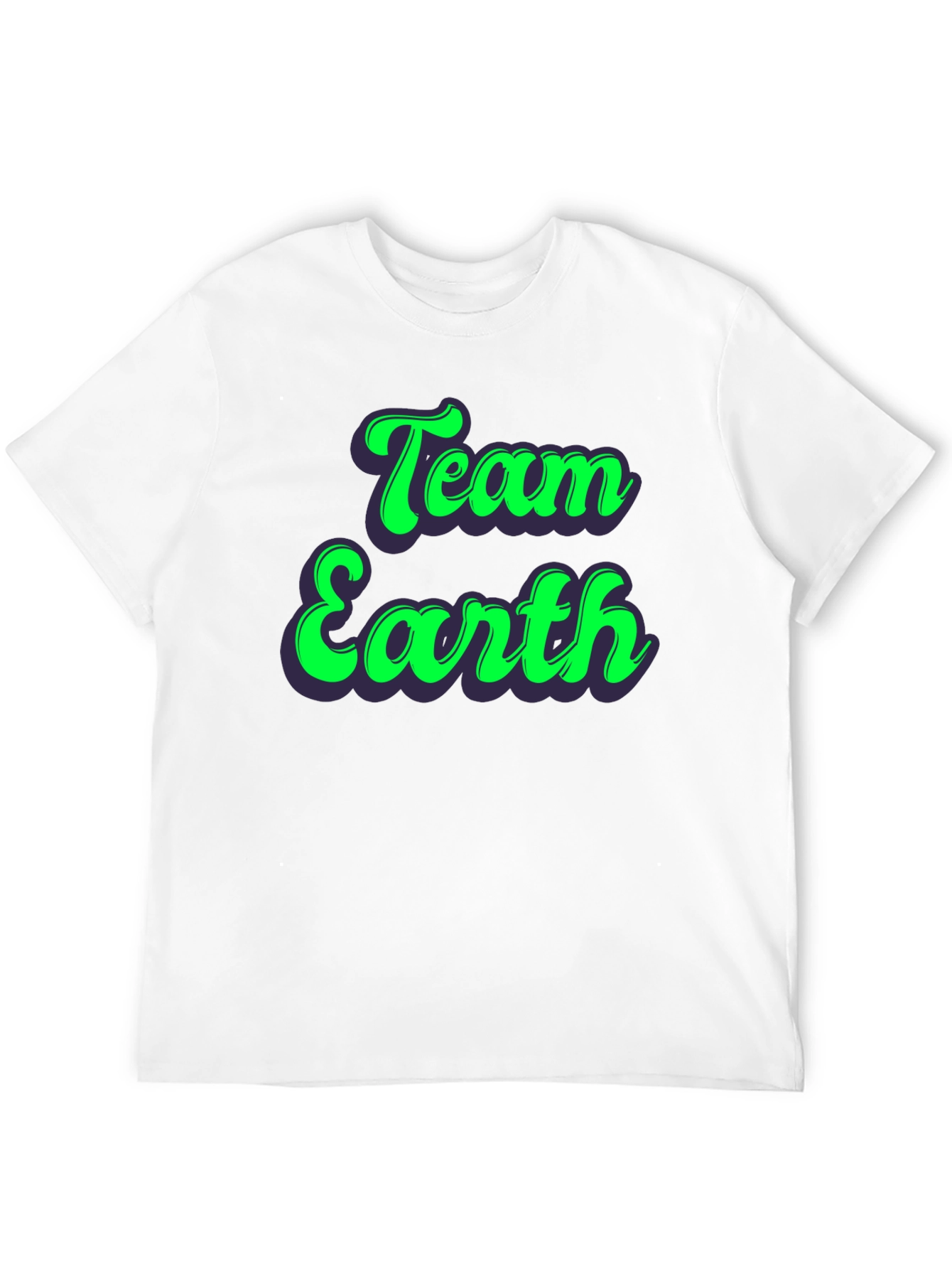 Team Earth Graphic Tee - Environmental Awareness