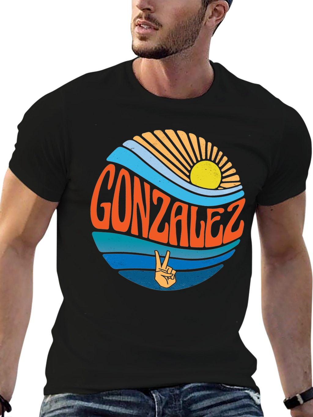 Gonzalez Retro Graphic T-Shirt