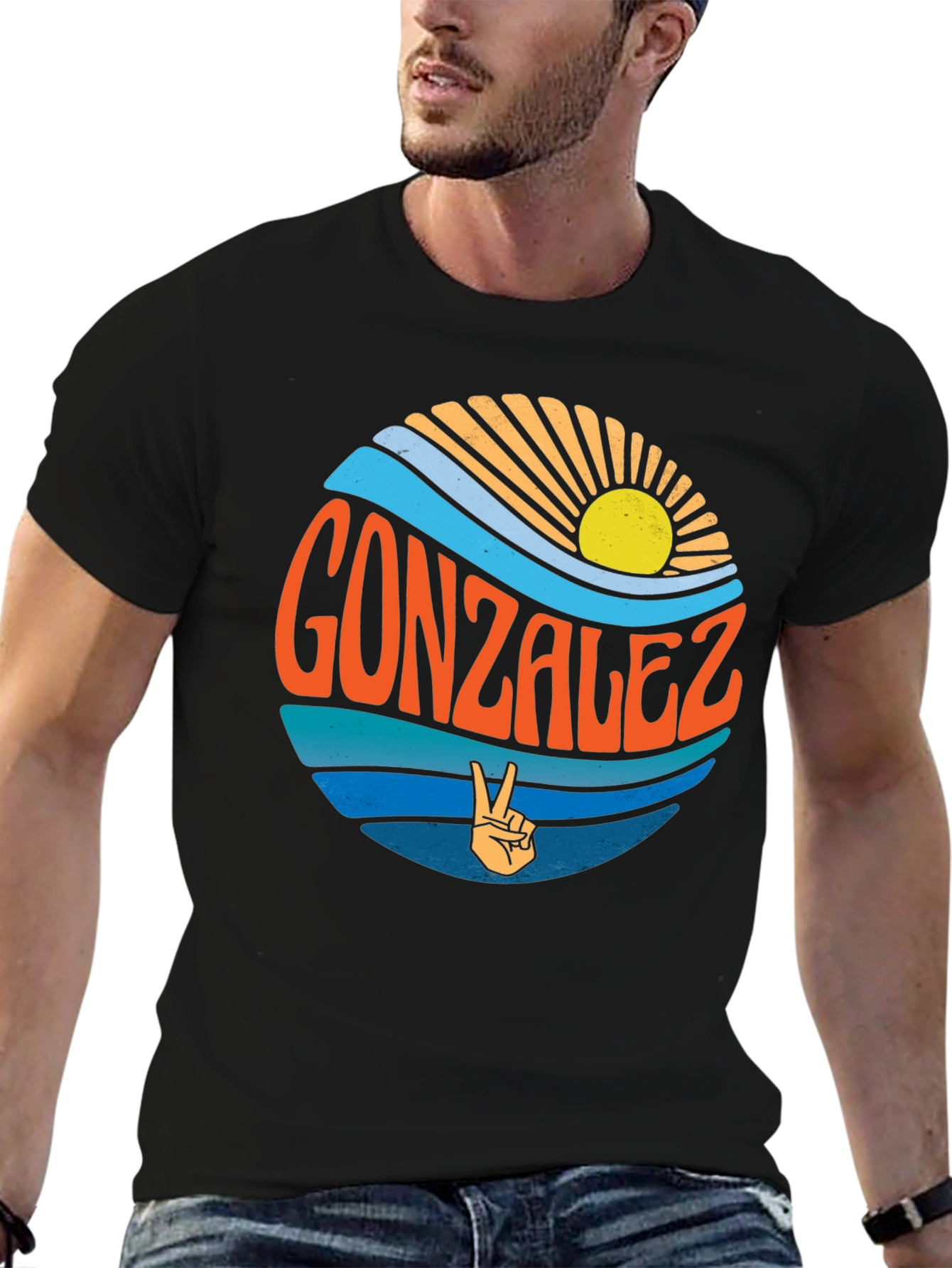 Gonzalez Retro Graphic T-Shirt