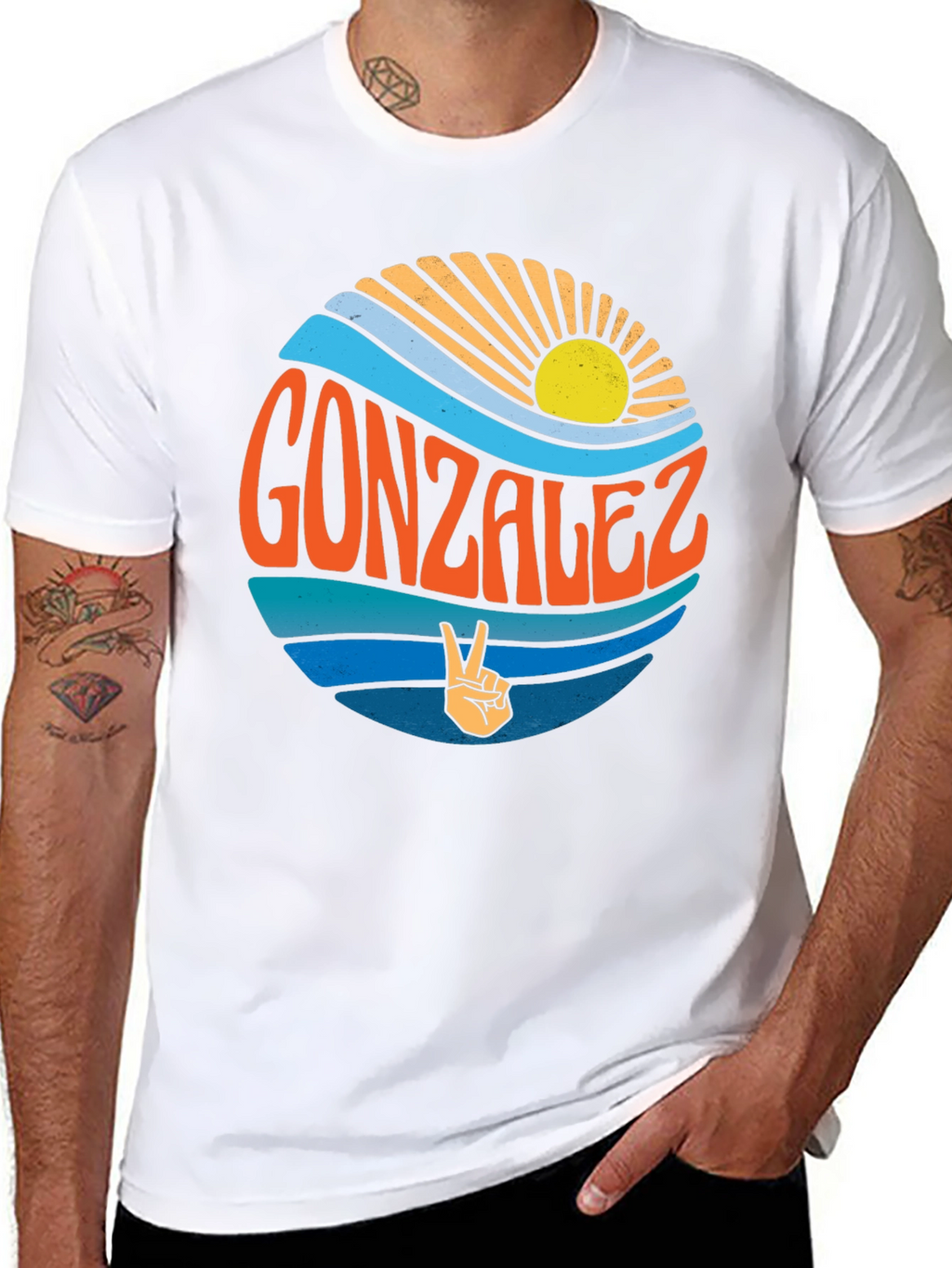 Gonzalez Retro Graphic T-Shirt