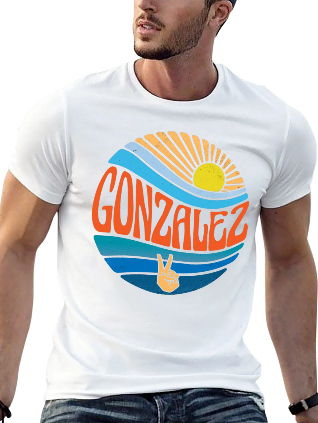 Gonzalez Retro Graphic T-Shirt
