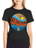 Gonzalez Retro Graphic T-Shirt