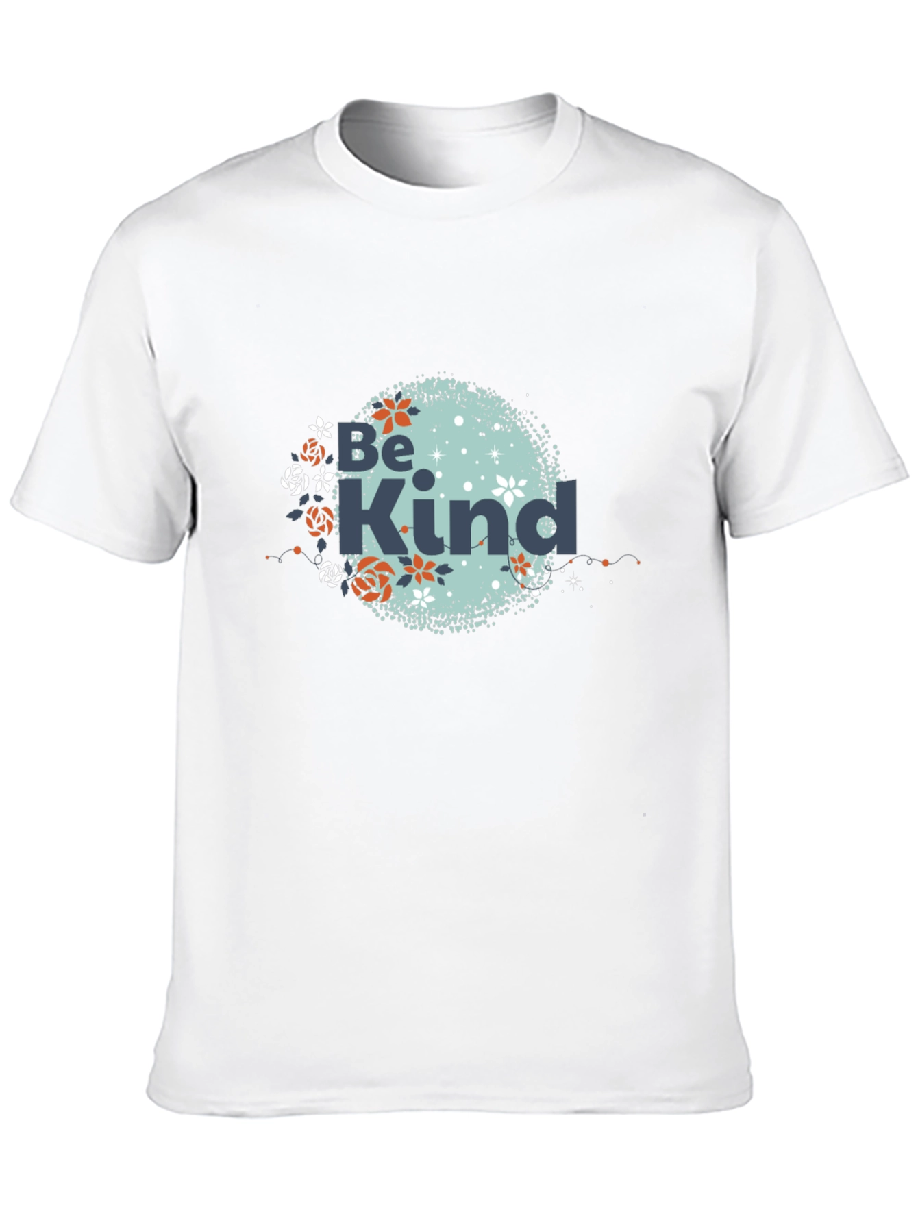 Be Kind Graphic Tee - Soft Black Cotton T-Shirt