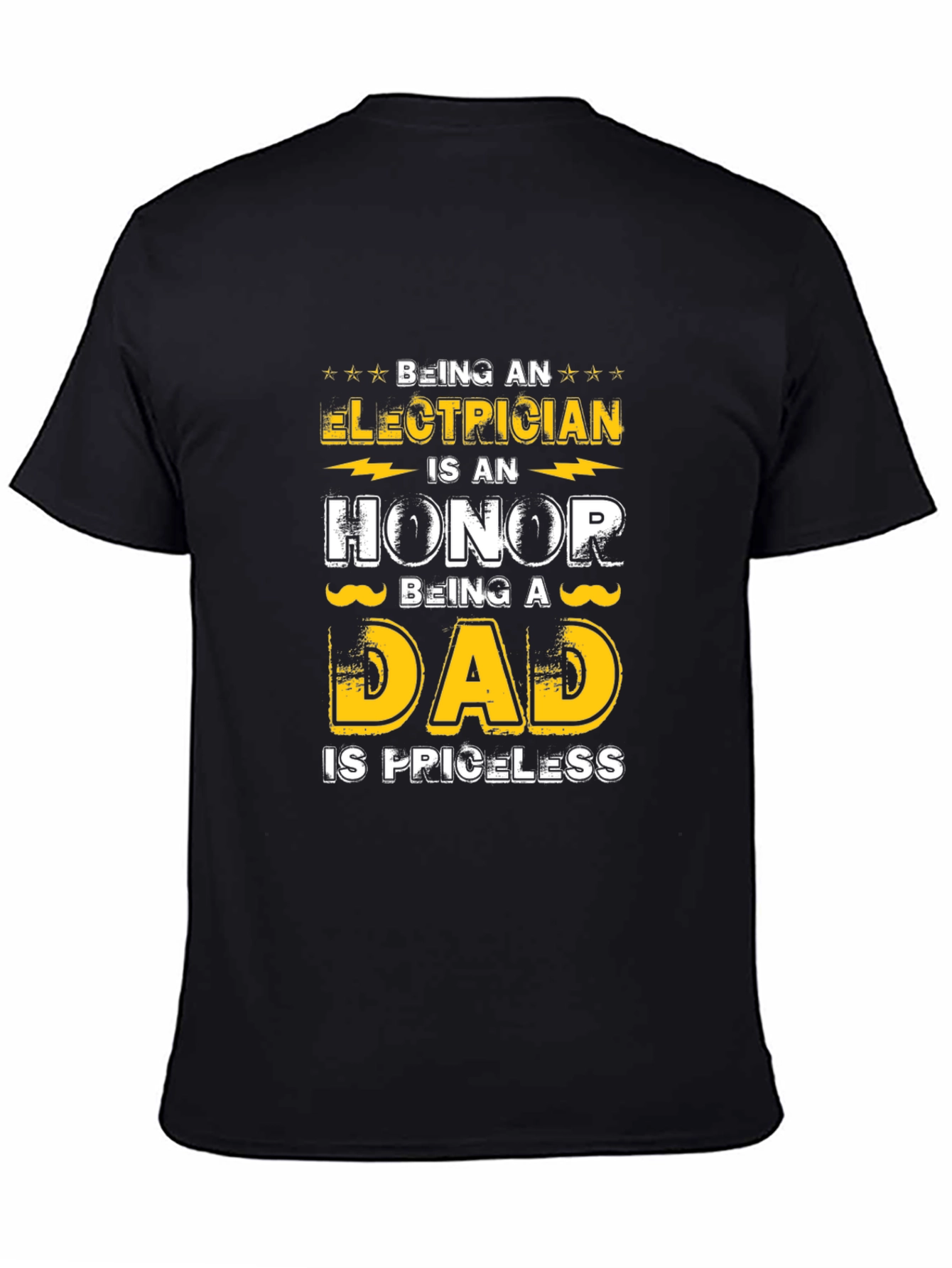 Electrician Dad T-Shirt - Honor & Priceless