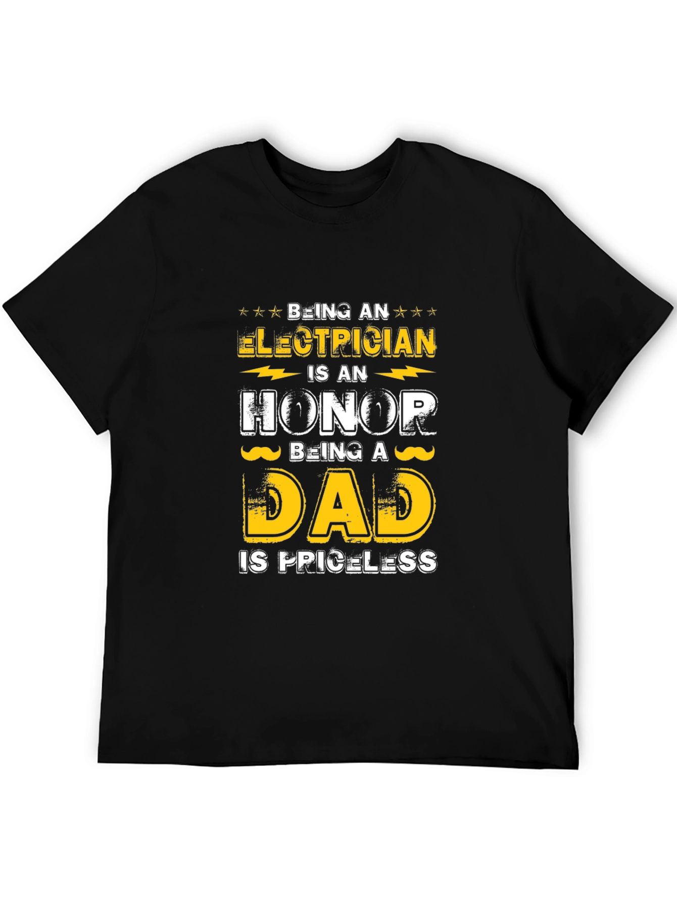 Electrician Dad T-Shirt - Honor & Priceless