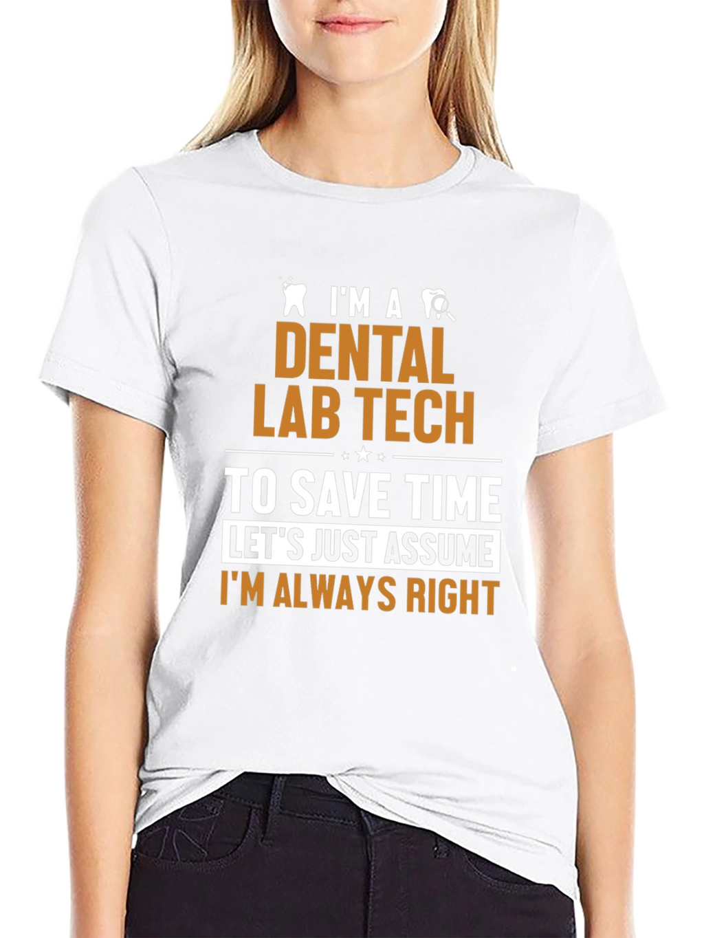 Dental Lab Tech Humor T-Shirt