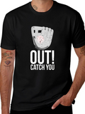 Out Catch You Baseball Graphic Tee