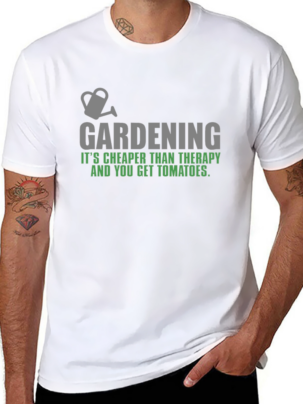 Gardening Therapy Tomato T-Shirt