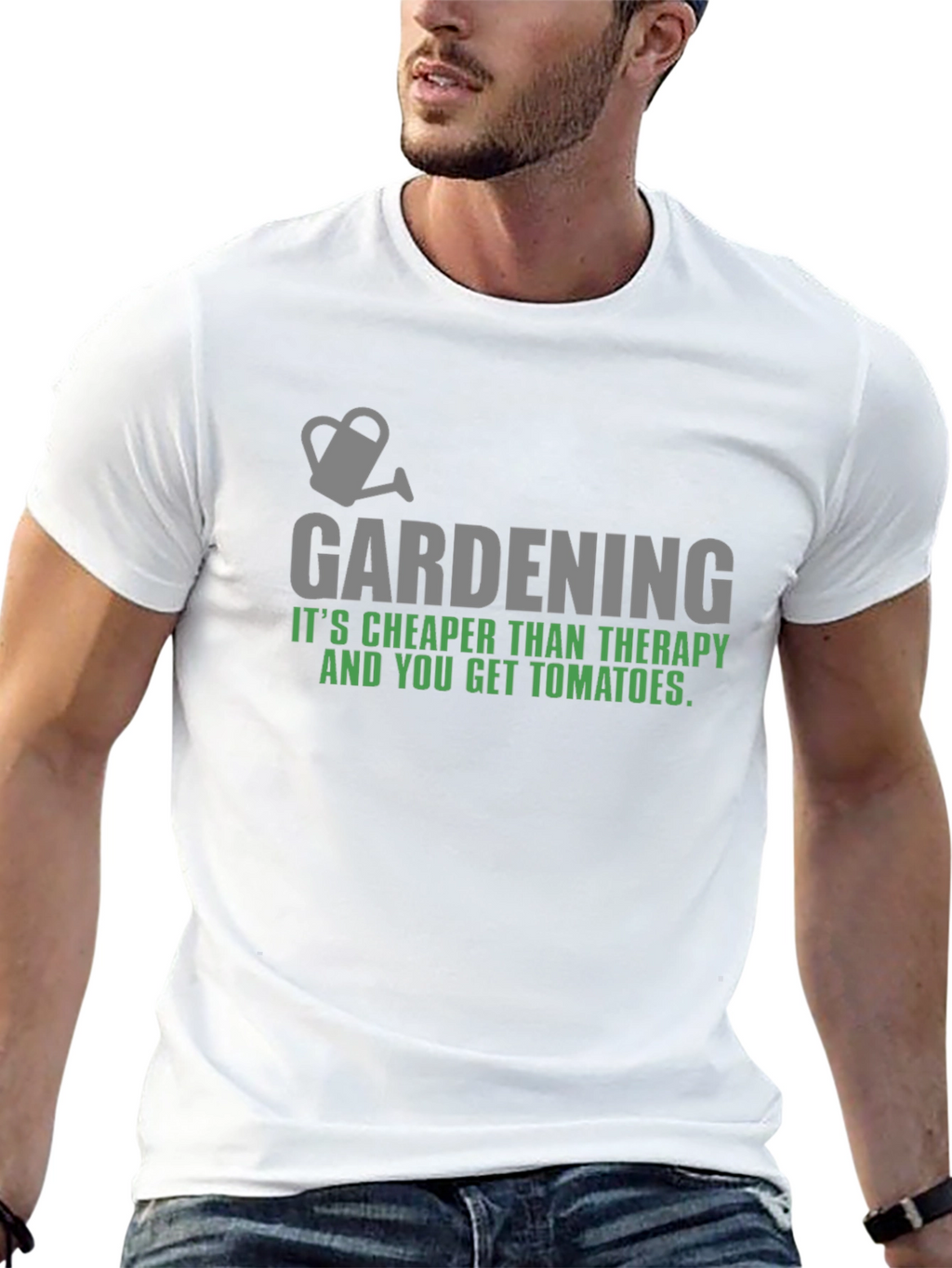 Gardening Therapy Tomato T-Shirt