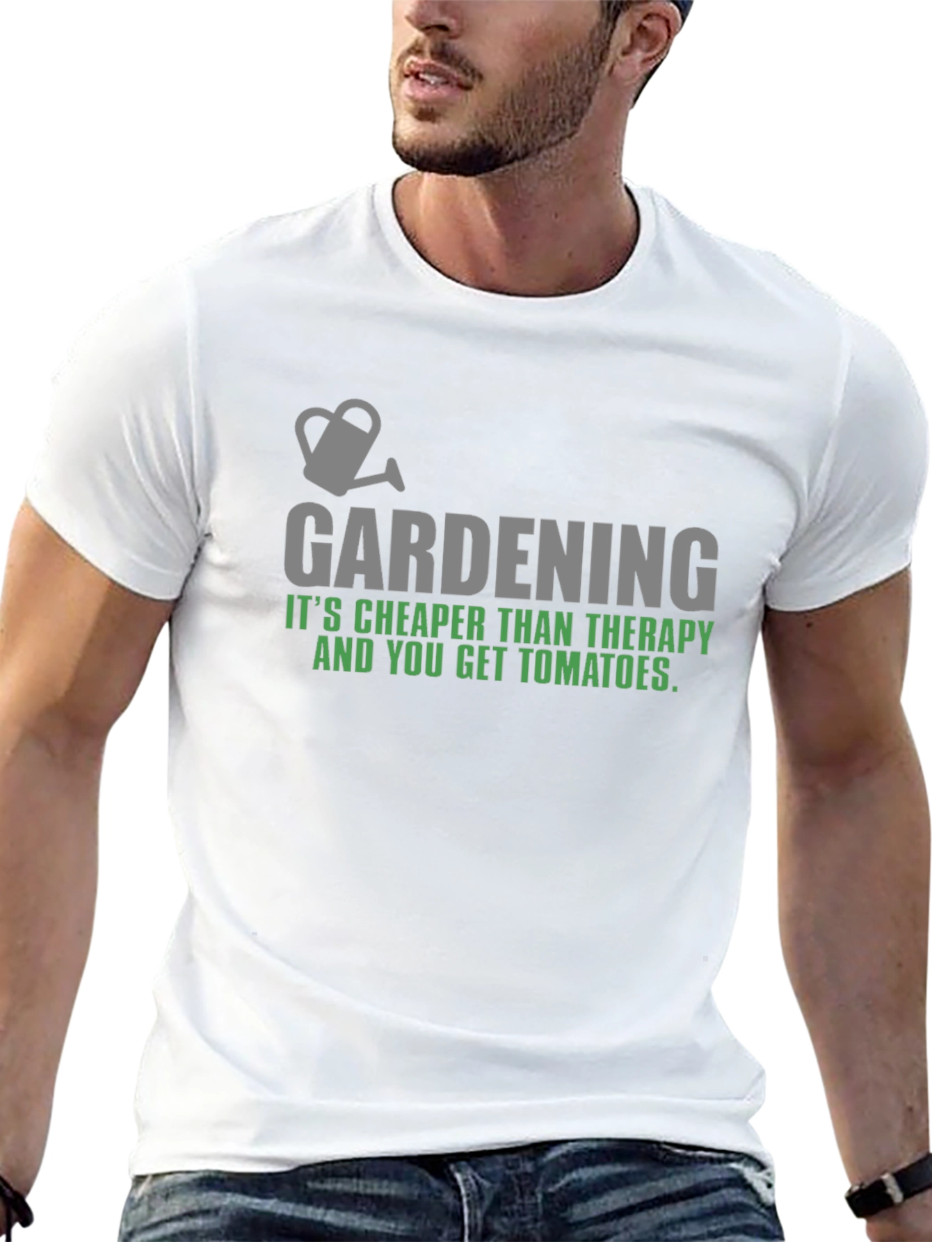 Gardening Therapy Tomato T-Shirt