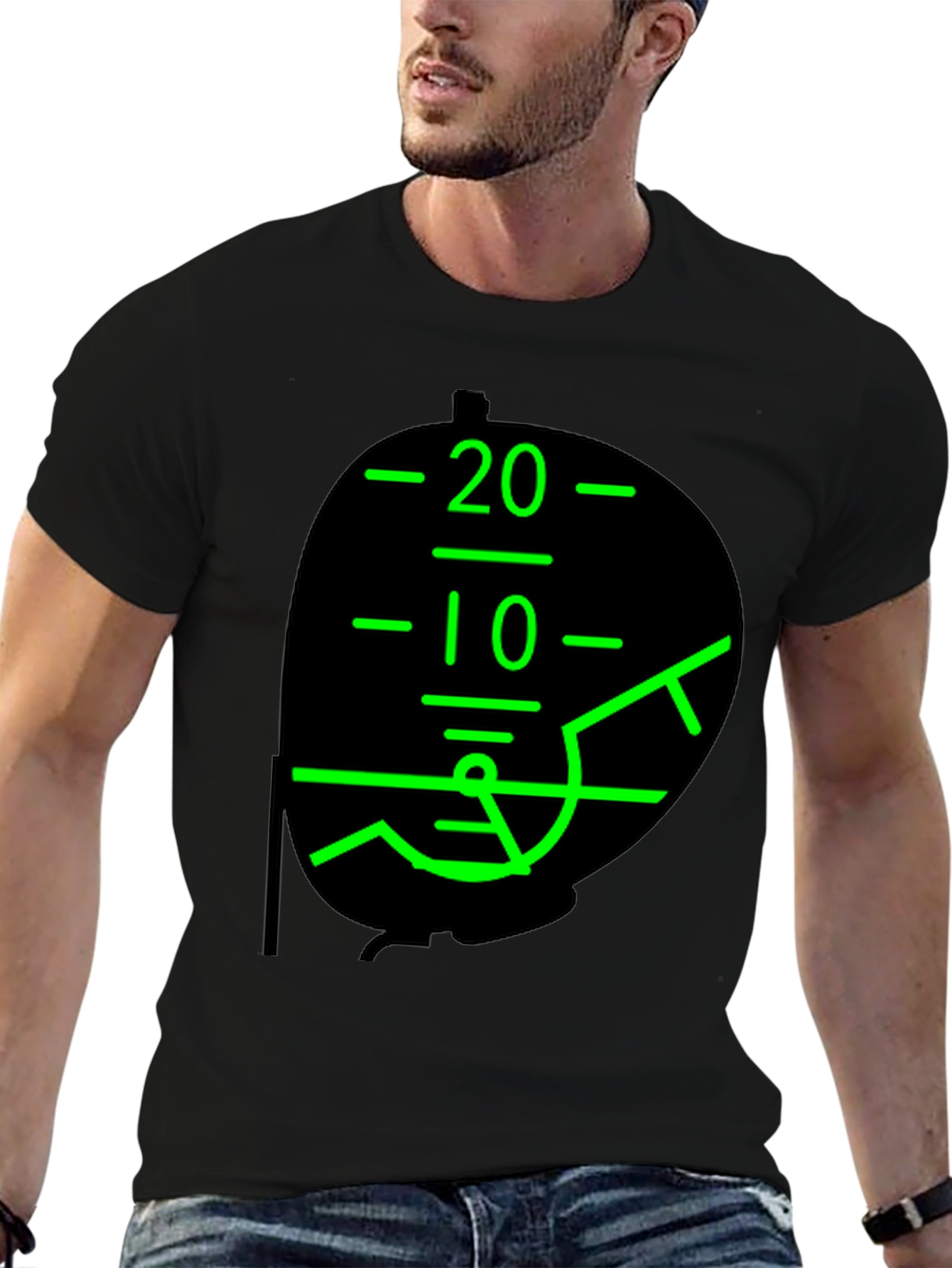 Attitude Indicator Pilot T-Shirt