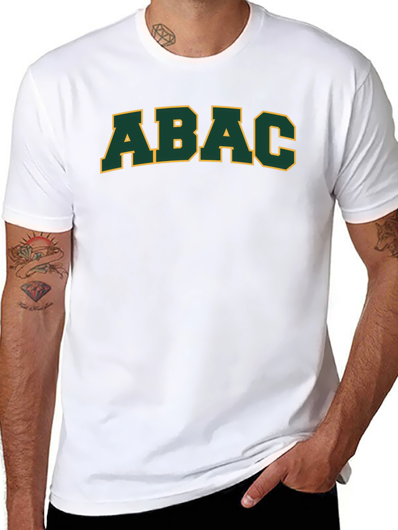 ABAC Graphic Tee - Classic College Style