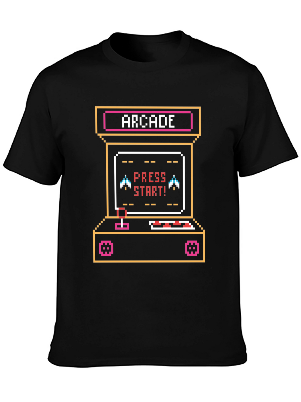 Arcade Game T-Shirt - Retro Pixel Art Design