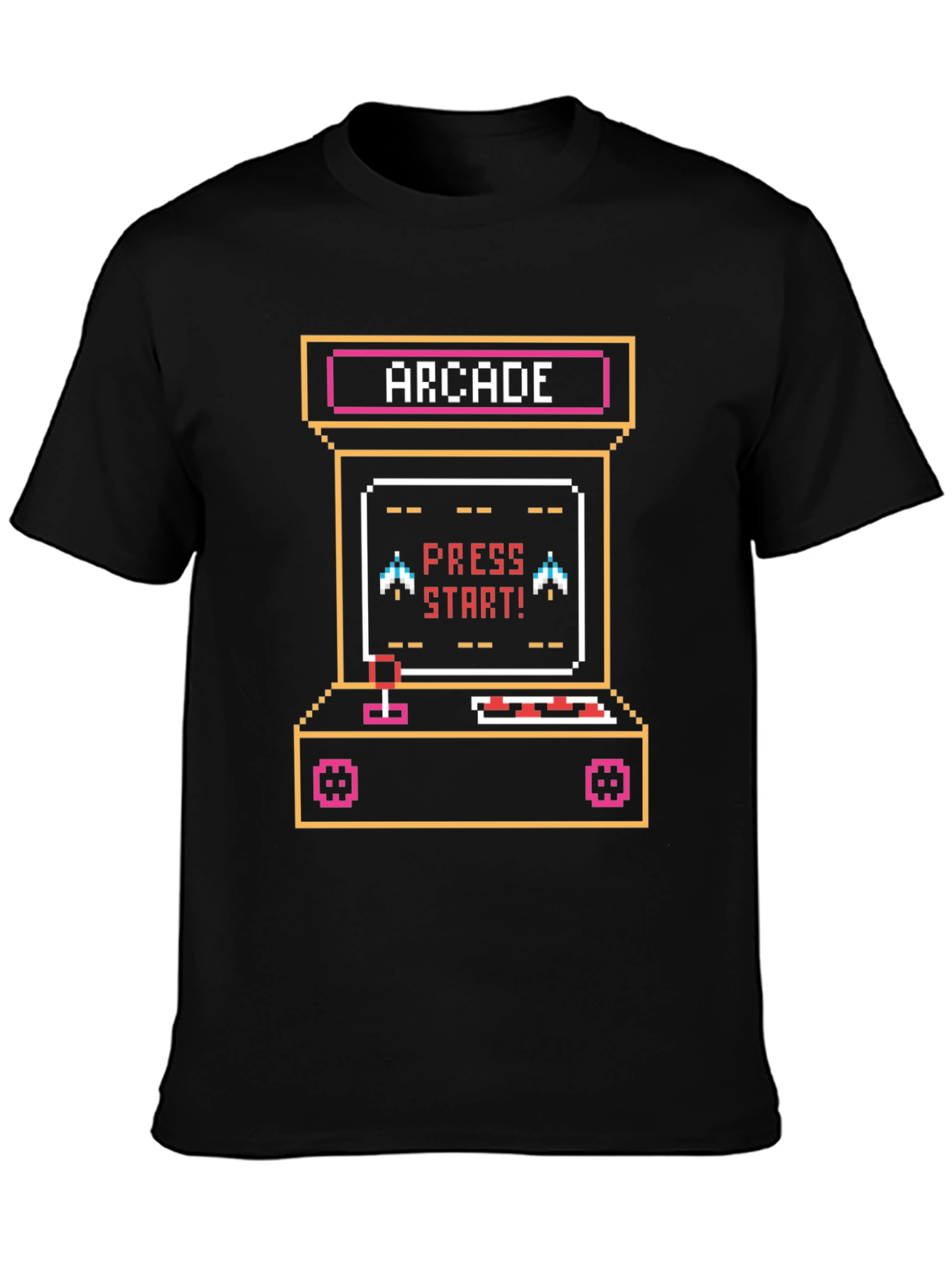 Arcade Game T-Shirt - Retro Pixel Art Design
