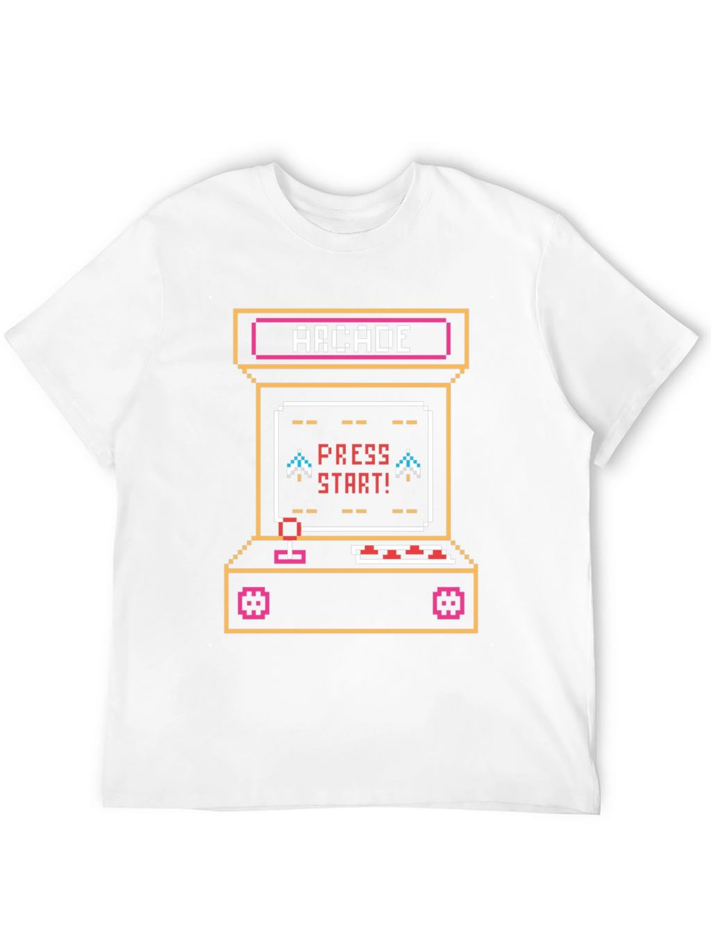Arcade Game T-Shirt - Retro Pixel Art Design