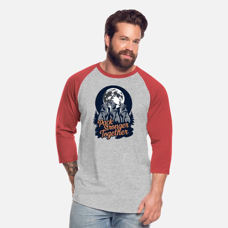 Pack Stronger Together – Howling Wolves Under Moon