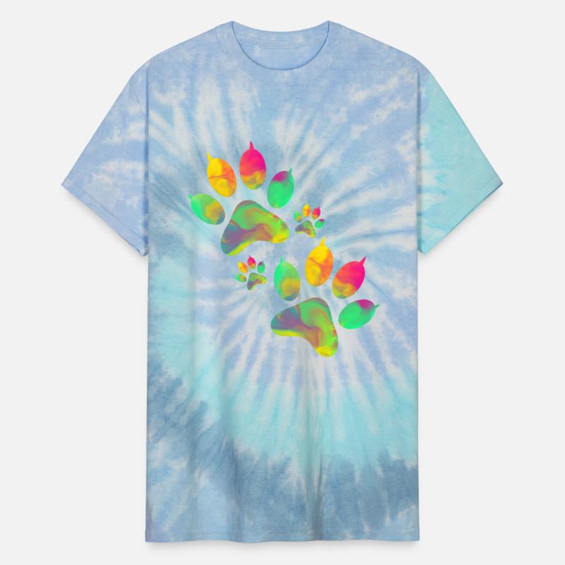 Paint Colored Cat Paw Print Animal Meme Cute