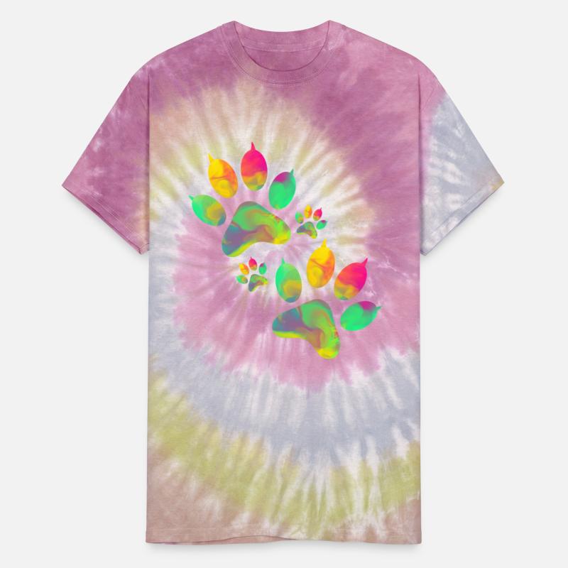 Paint Colored Cat Paw Print Animal Meme Cute